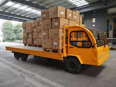 平板货车-工厂电动搬运车-10吨电瓶车